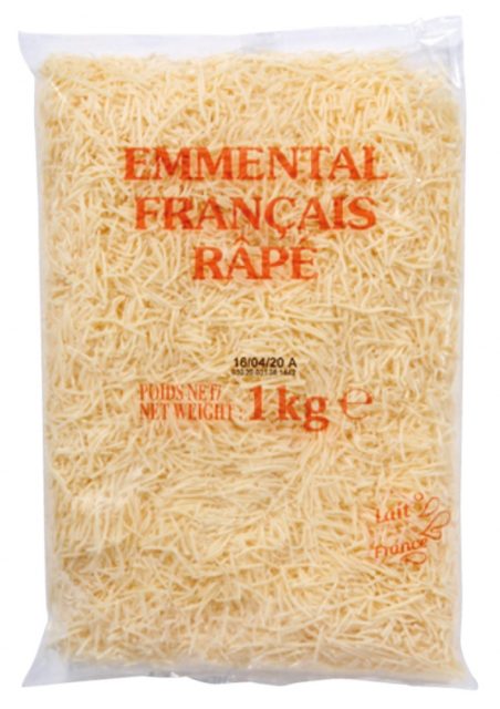 Emmental français rapé 1kg