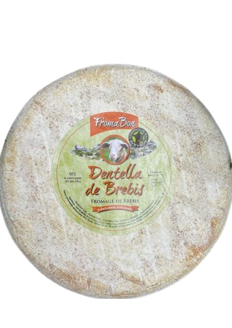 Tomme de brebis de l'Aveyron "Dentella"