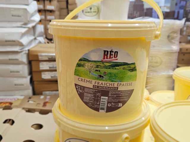 Crème fraiche réo 42% en sceau de 5l