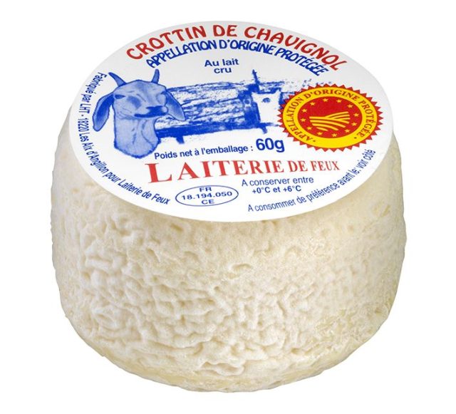 Crottin de Chavignol AOP - Laiterie de Feux (département du Cher) (12x60g)