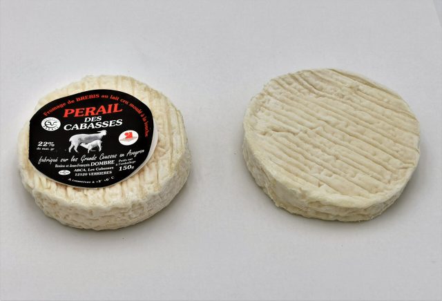 Pérail de brebis au lait cru - Fromagerie Dombre (département de l'Aveyron) (9x150g)